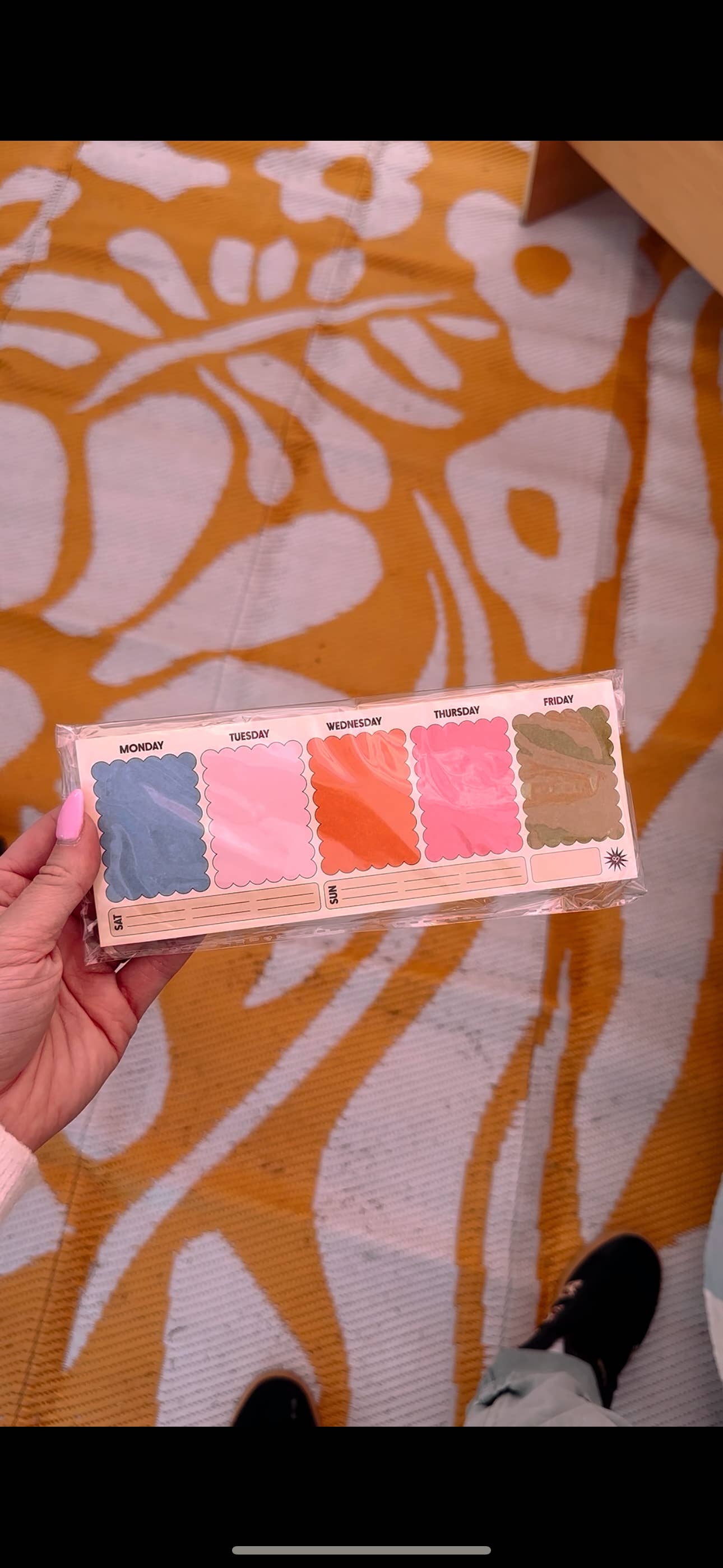 The Cold Hearted Collective - Wholesale Planner - Weekly Pocket Planner Stationary Pad1