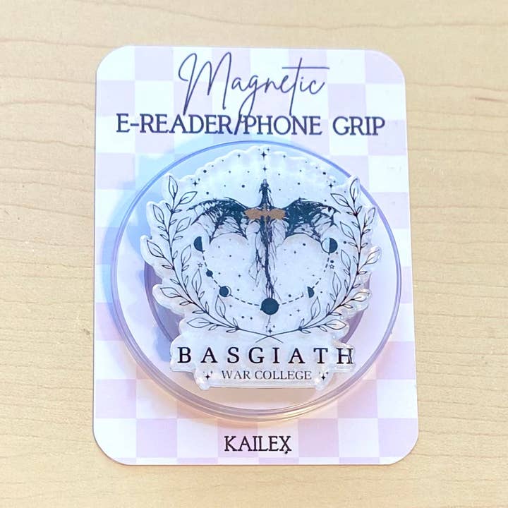 Basgiath E-Reader, Phone Grip for all Devices - Magnetic or Adhesive for wholesale by Kailex Boutique Wholesale
