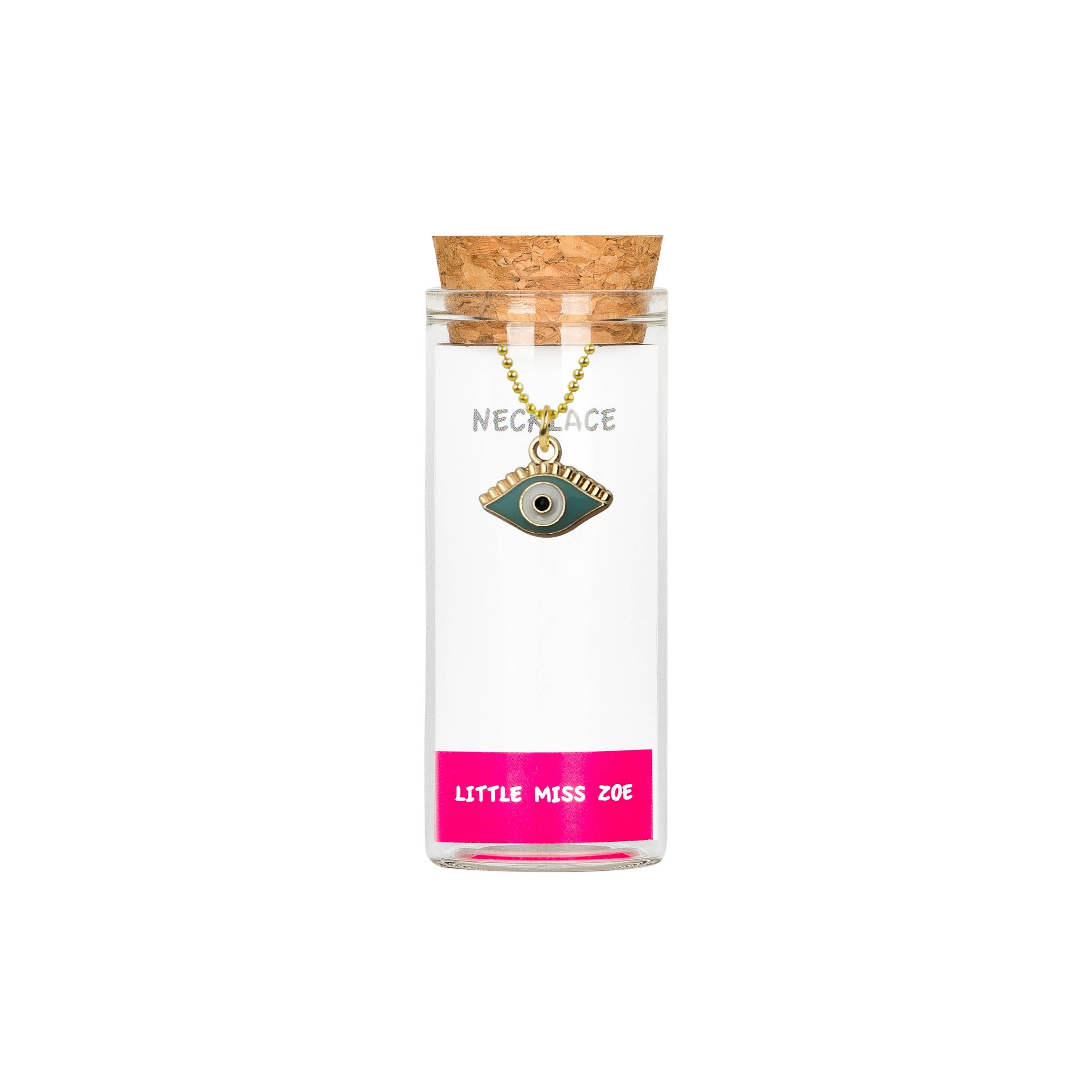 Little Miss Zoe - Wholesale Kids Necklace - Kids - Kids Charm Necklace in a glass bottle31