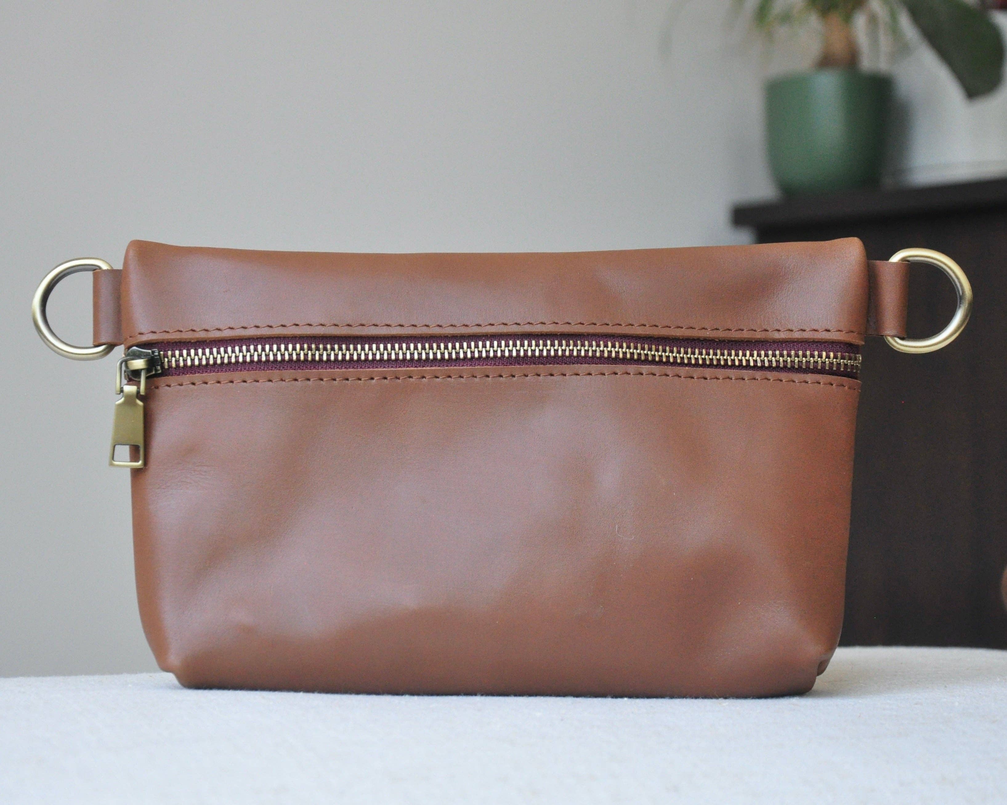 Zelaki Leather Company - Wholesale Belt Bag - Women's - Agow Belt Bag / Convertible Crossbody, Sling, and Belt Bag 6