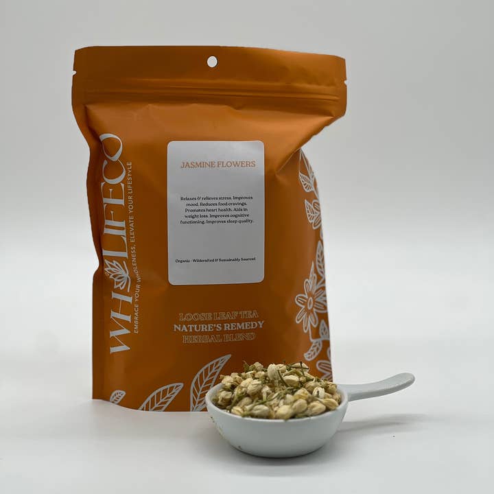 WHOLIFECO - Vente Thé en vrac - Fleur de Jasmin - Entière4