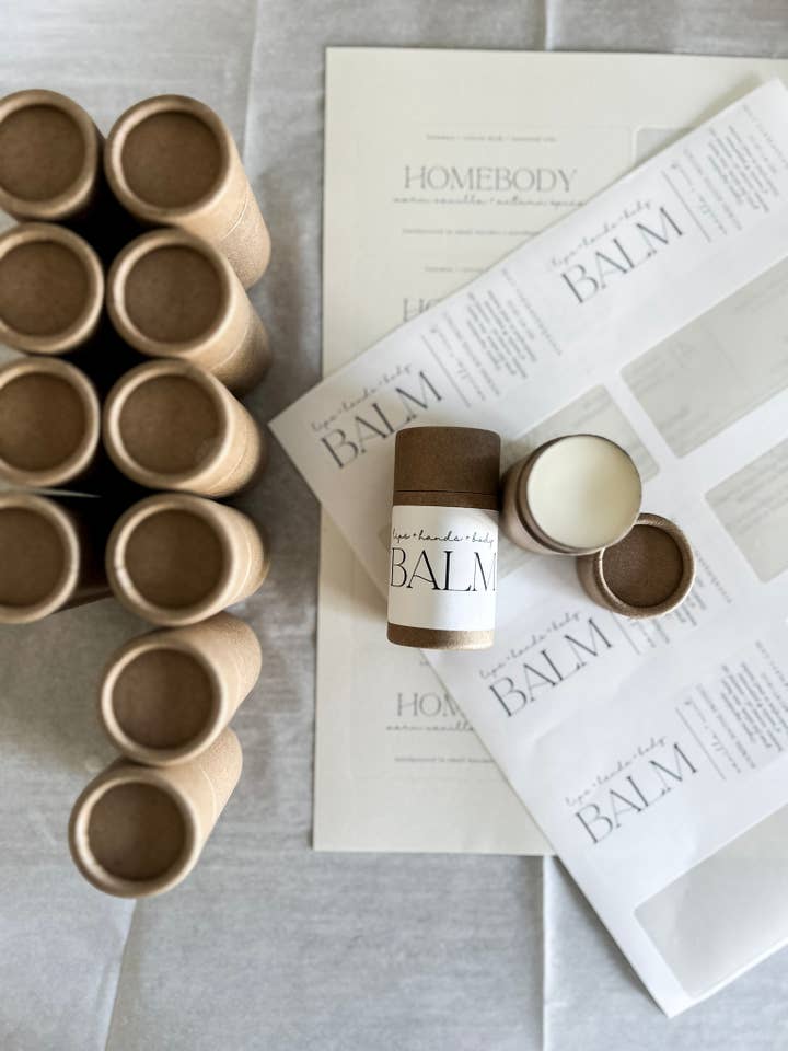 Le Balm for Lips + Hands + Body, Solid Lotion Bar & Lip Balm for wholesale by Storehouse Mercantile