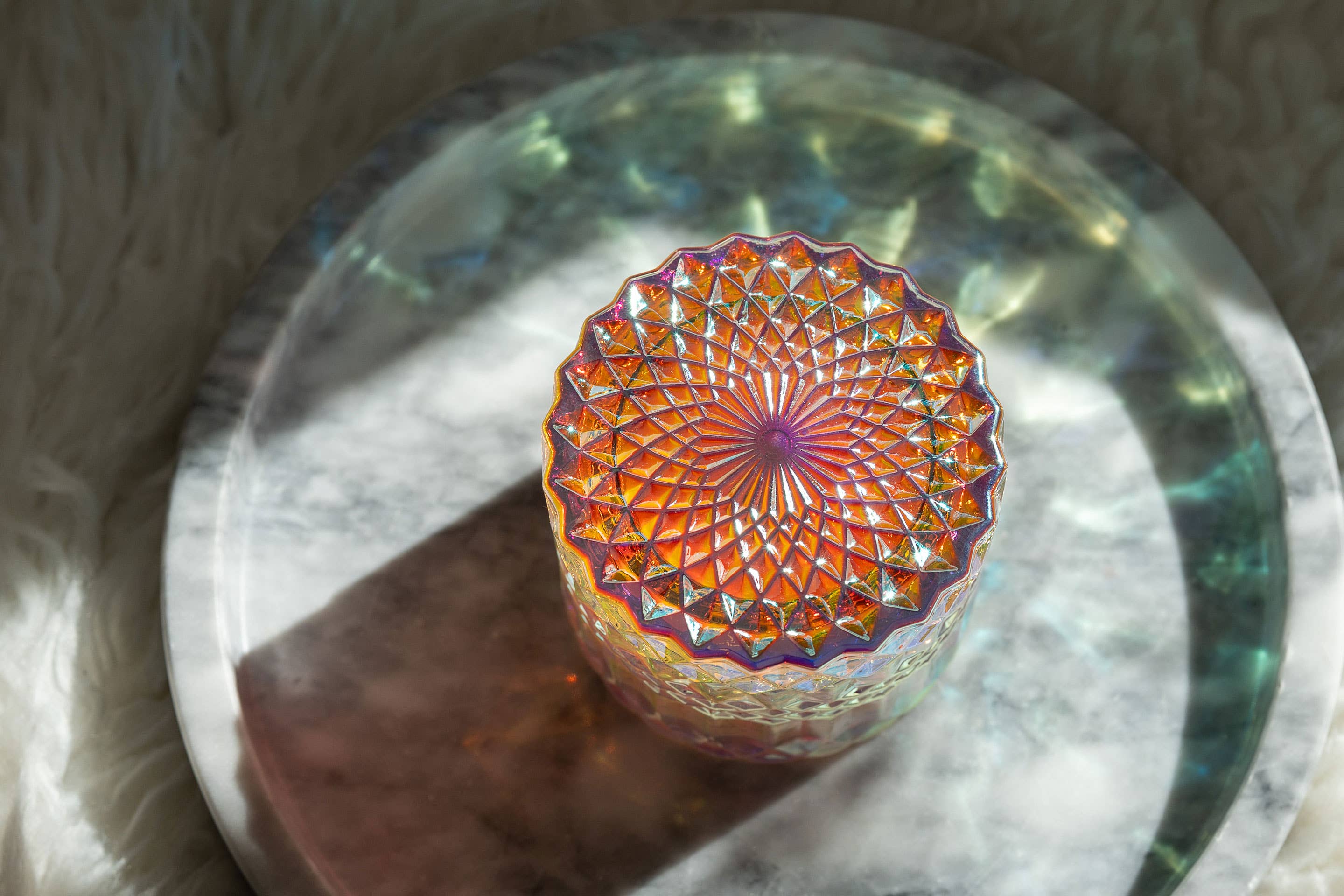 Sunbeam Candles, Inc - Wholesale Pot/gevulde kaars - Nectar - Abrikoos, Citrus & Olijf (3 potten in doos)6