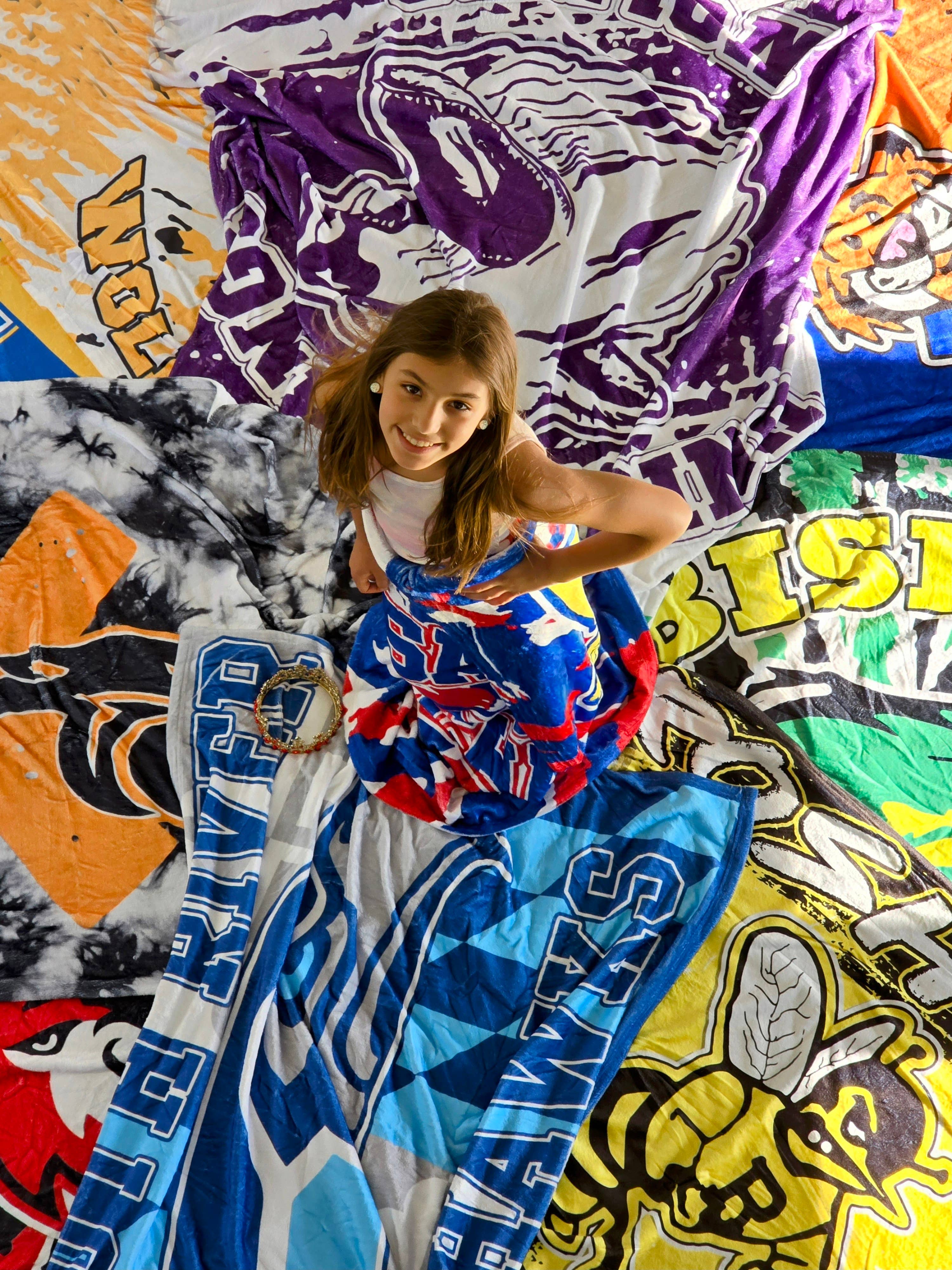 Birdy Boutique LLC. - Wholesale Bedding Blanket - Custom Blanket Throws Promotional Logo Customized Full Print1