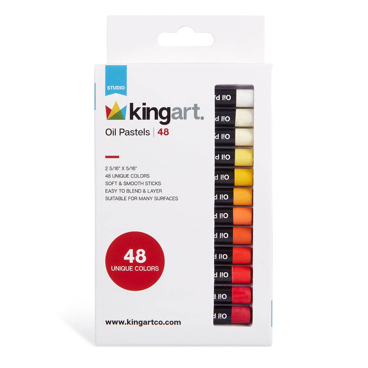 KINGART – wholesale Pastels – Oil Pastels 48 pc5