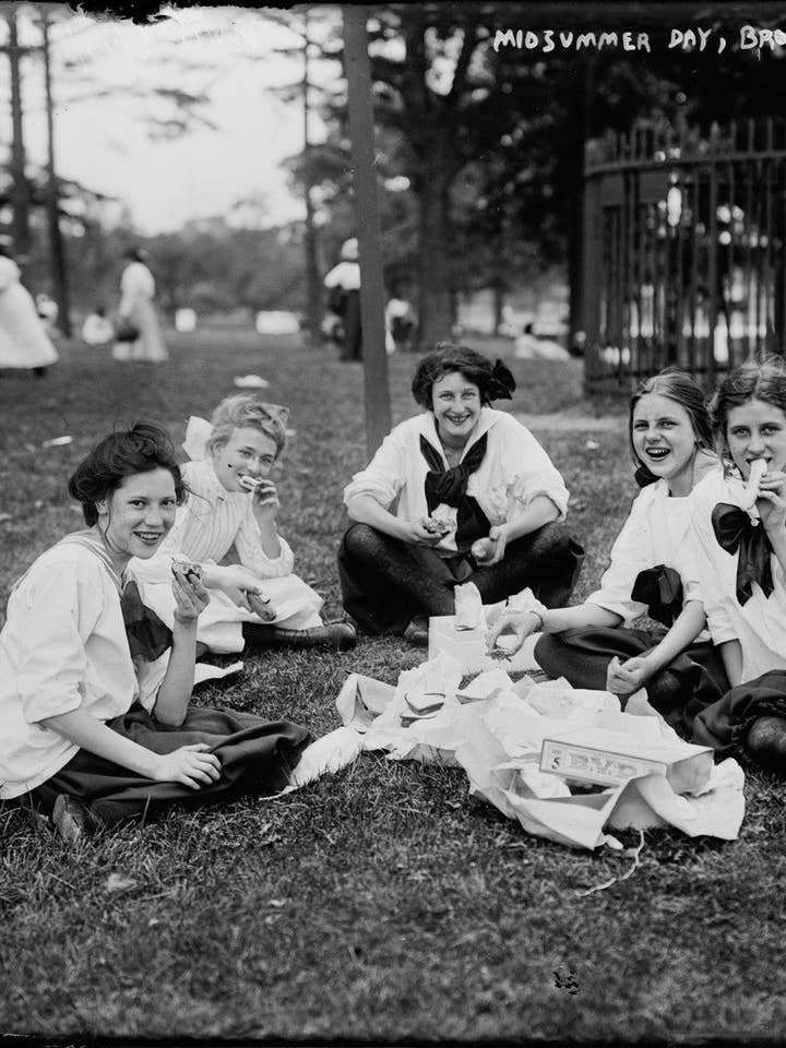 Women, Midsummer Day, Bronx Park for wholesale by Print Collection
