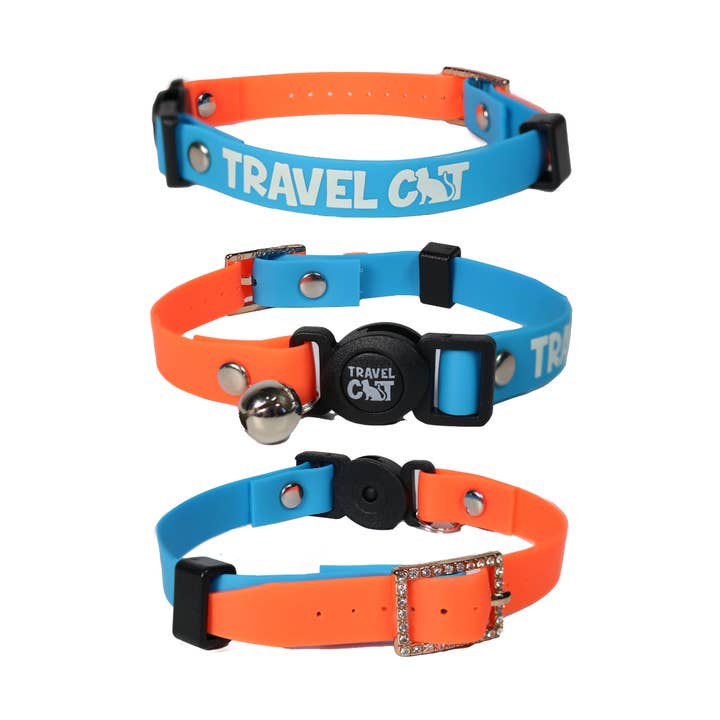 Coleira separatista de silicone “The Fancy Cat” por atacado de Travel Cat Wholesale