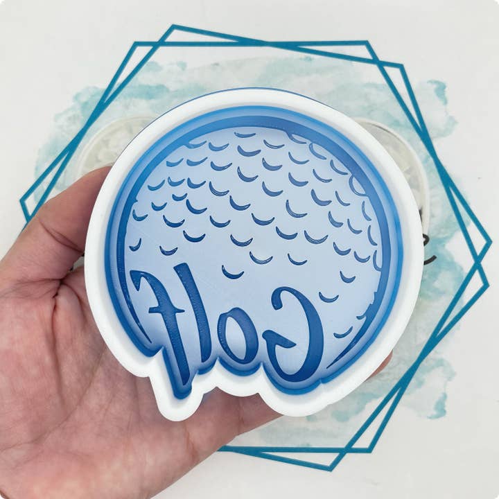 *NUEVO LANZAMIENTO* Molde de Ambientador de Golf para venta al por mayor de The Freshie Junkie, LLC