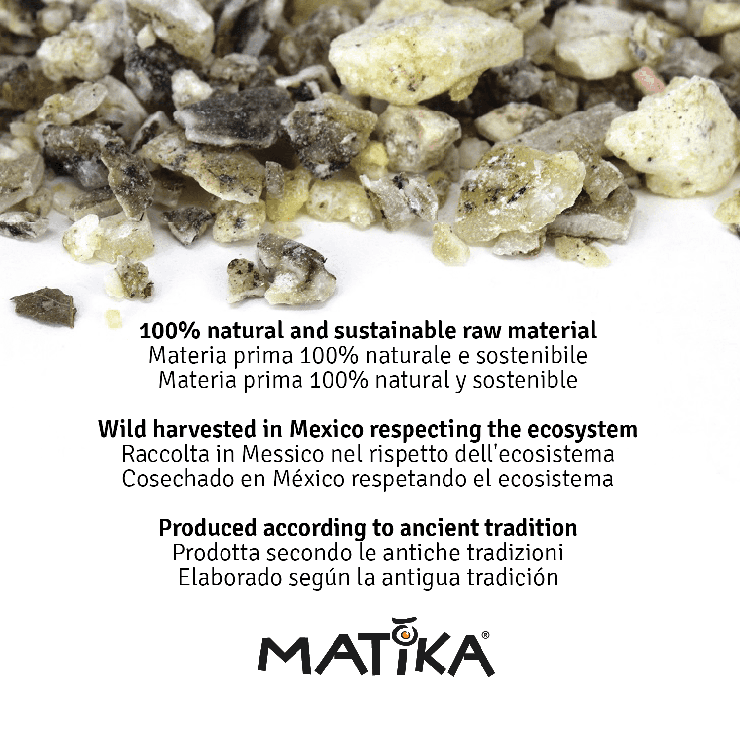 Herborea srl – wholesale Rökelse – Vit kopalharts – 15 g (0,5 oz)6