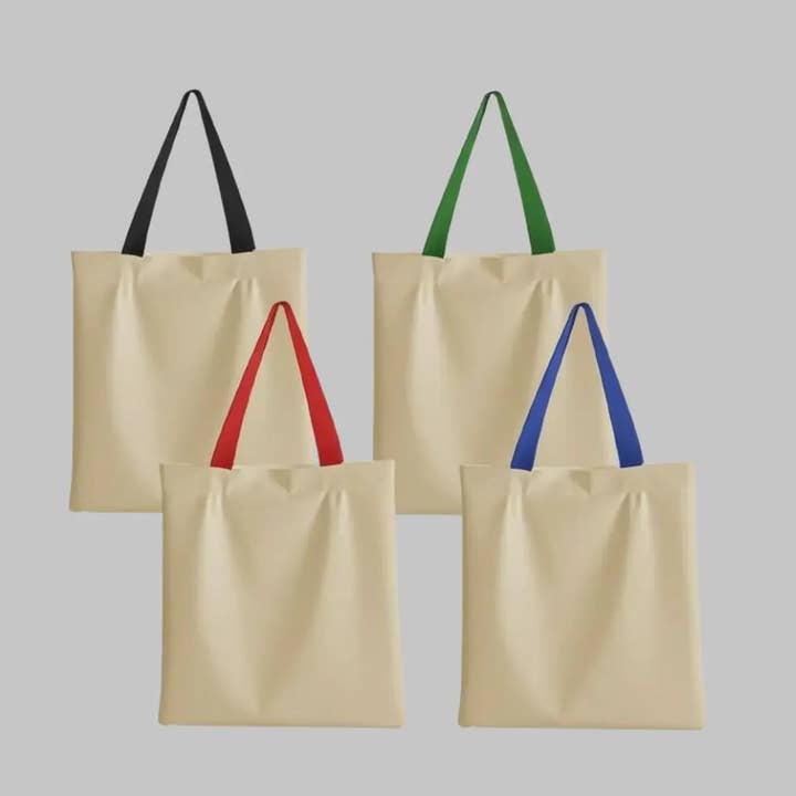 Blank Cotton Tote Bag • DIY Craft, HTV & Screen Printing for wholesale by Swag Print