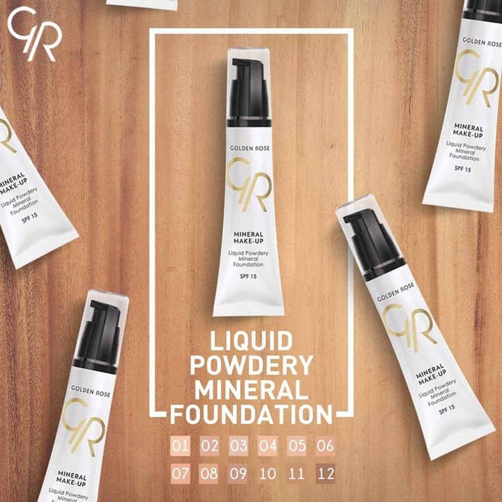 Eveline Cosmetics - Wholesale Foundation - Liquid Powder Mineral Foundation3