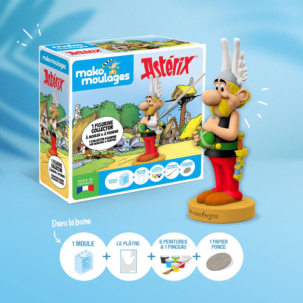 Mako Créations - Wholesale DIY Craft Kit - Kids - Mako Asterix Collector Casts/Creative Collector's Kit1