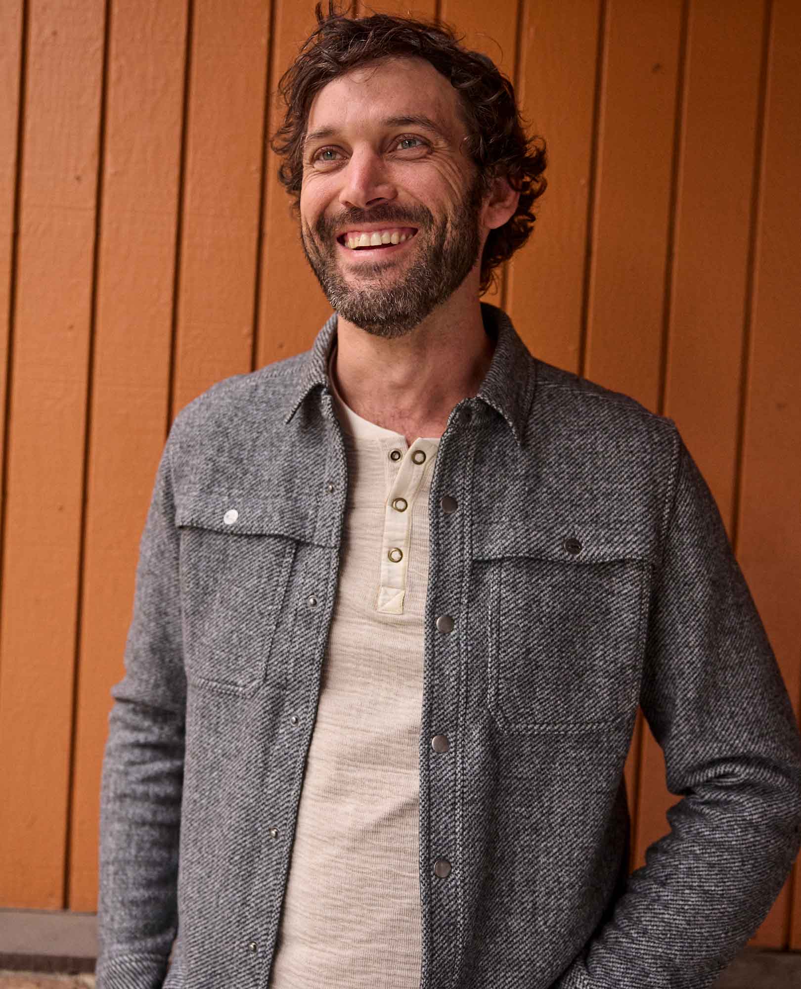 Toad&Co - Wholesale Knit Top - Men's - Men's Nord Reversible Long Sleeve Henley F253