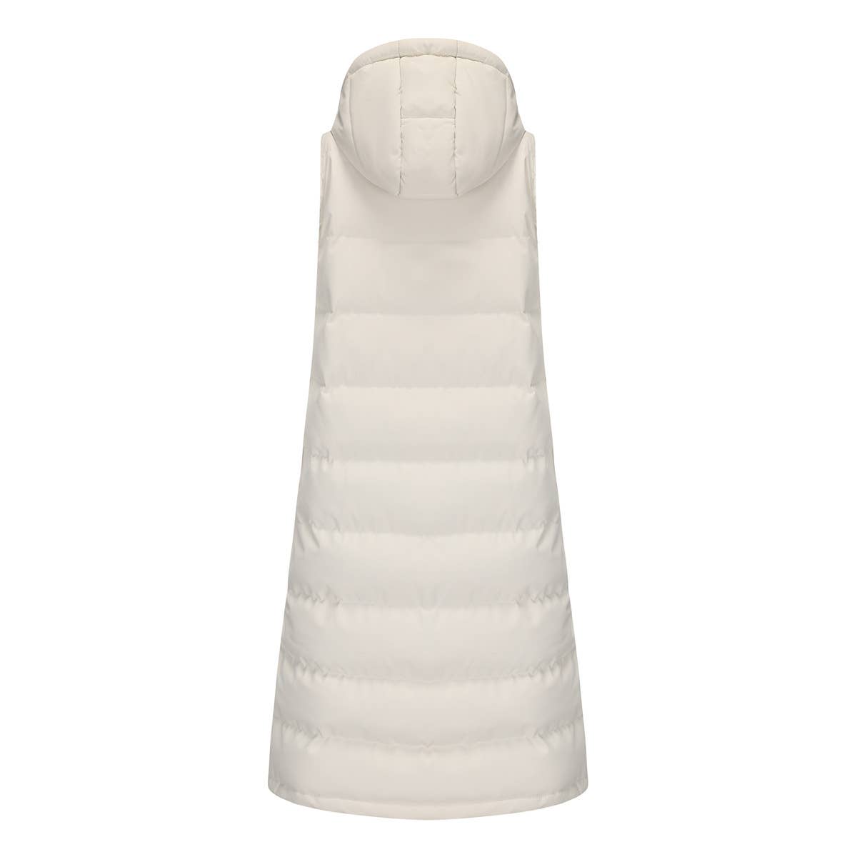 Lily Clothing - Wholesale Outerwear Vest - Women's - Solid-color hooded sleeveless cotton-padded vest33