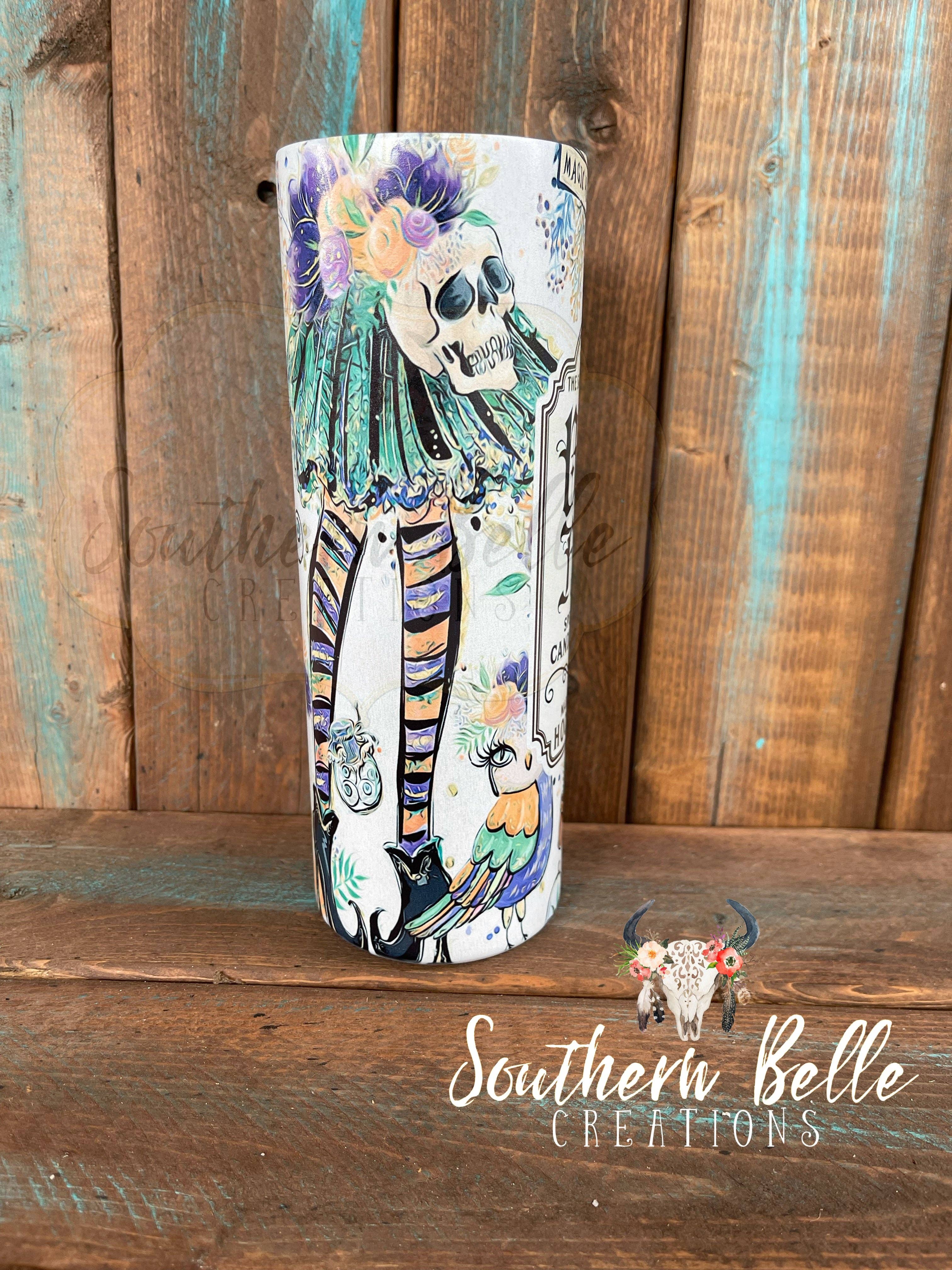 Southern Belle Creations - Wholesale Insulated Mug/Tumbler - Black Flame Candle Tumbler2