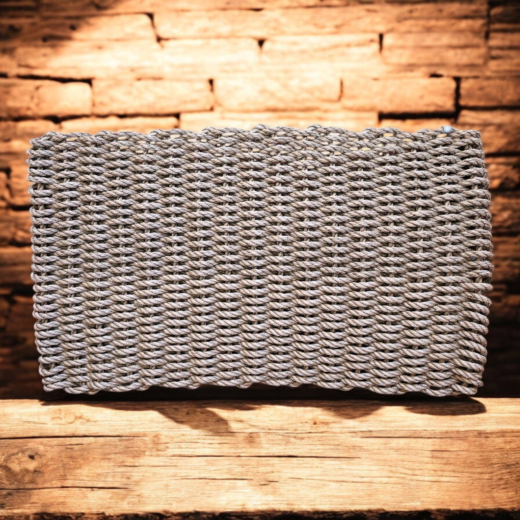 Maine Rope Mats - Wholesale Door Mat - 966 The "Original" Handcrafted Woven Maine Lobster Rope Door Mat, Solid Color Selections1