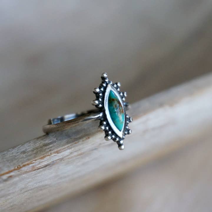 Sowell Jewelry - Wholesale Cocktail/Statement Ring - Kal turquoise ring1
