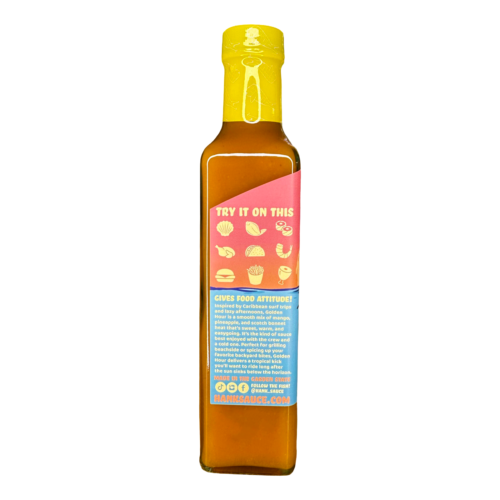 Hank Sauce - Wholesale Hot Sauce - Golden Hour2