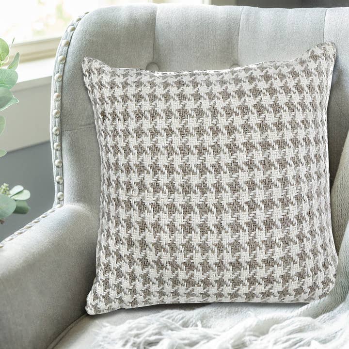 Multi Bomuldslinned Heavy Texture Pude for engroshandel på Faire1