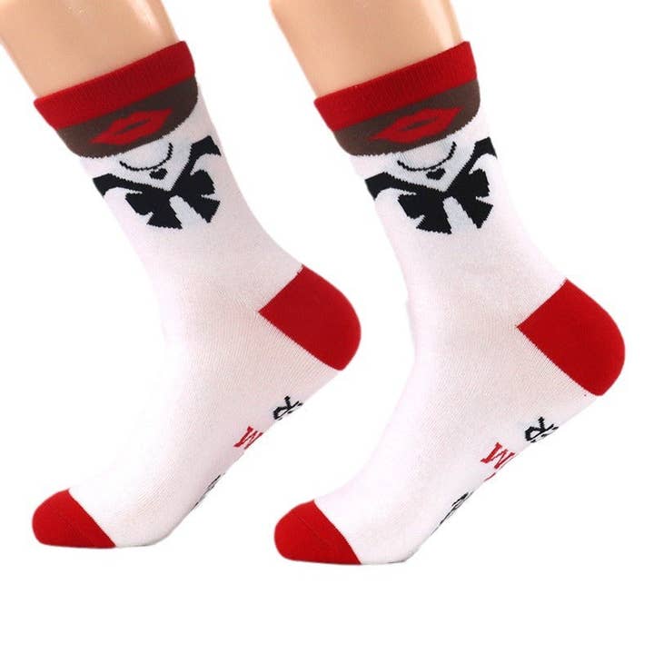 Relay Goods - Wholesale Socks - Women's - Mid-Tube Cotton Mom Mother's Day Gift Letter Jacquard Socks