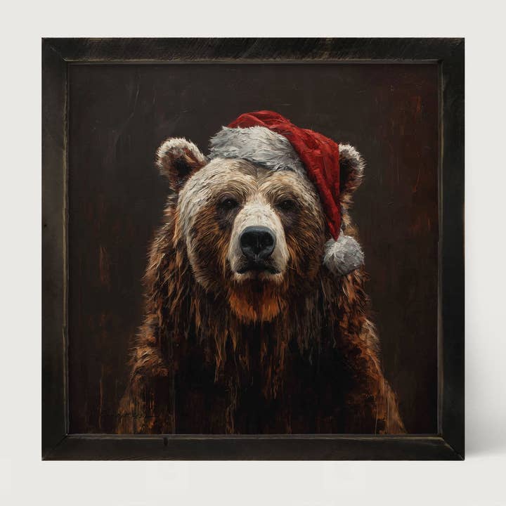 Santa Hat Bear for wholesale by ginger blue