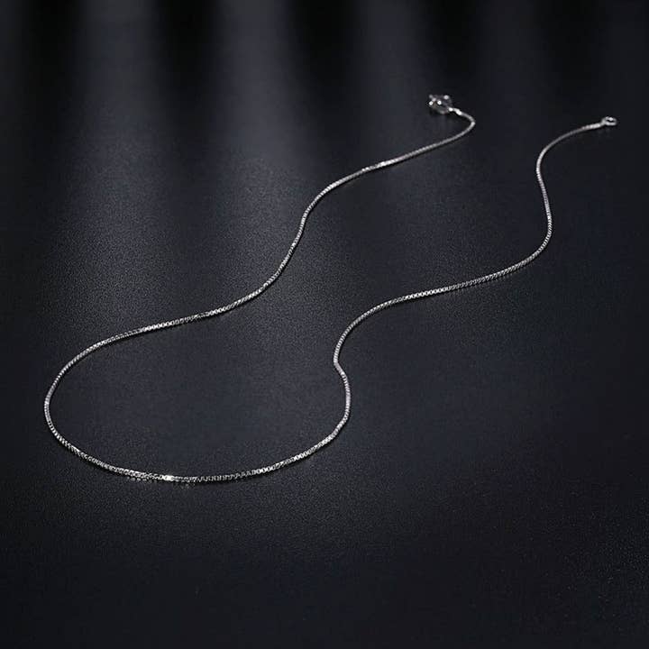 Amy and Annette - Wholesale Link & Chain Necklace - 16"-24" Box Chain
