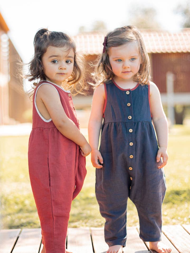 Jumpsuit Sun Drop Blue for wholesale by PETER JO