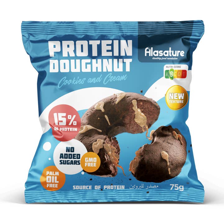 Doughnut Cookies & Cream para venta al por mayor de Alasature / Elmafood Iberica SL