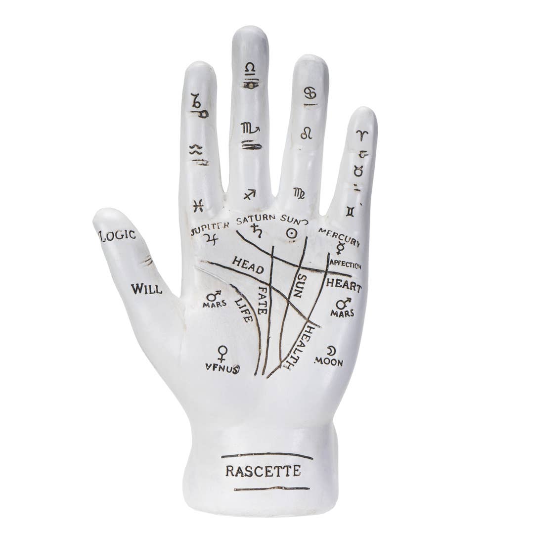 Pacific Trading – wholesale Dekorativ statyett – Spåman Handflata Hand Handläsning1