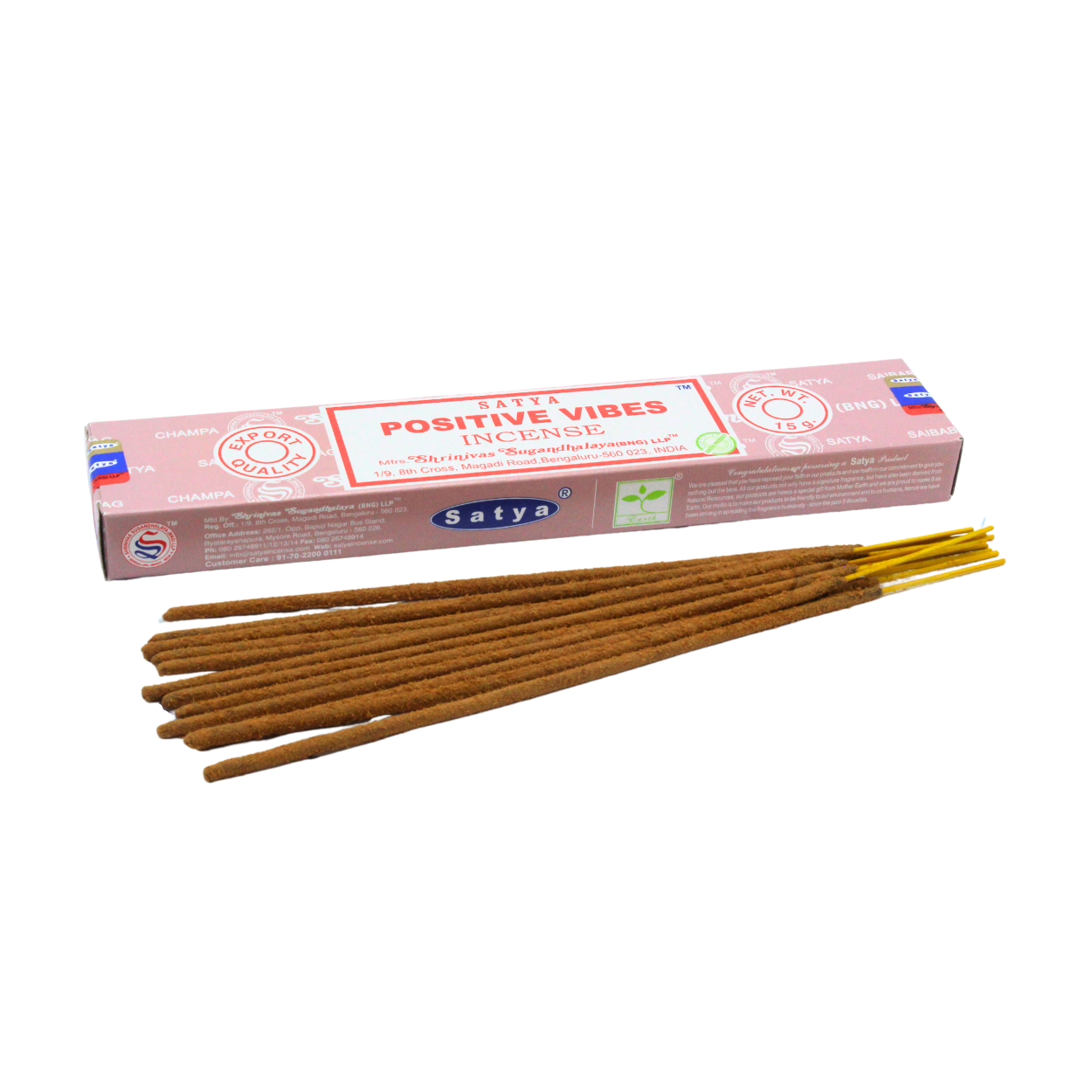Green Tree - Wholesale Incense - Satya Positive Vibes Incense Sticks2