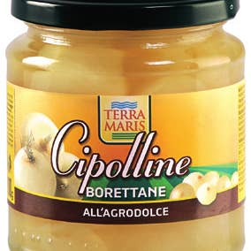Europi - Wholesale Pickled Vegetables - SWEET AND SOUR BORETTANE ONIONS 314 GR