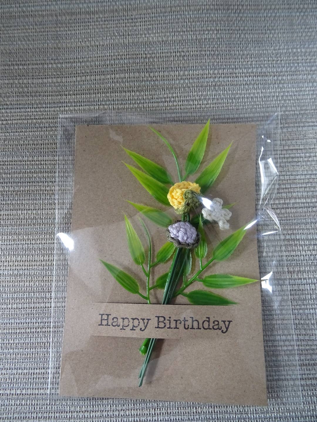 Knuffelsenzo - Wholesale Artificial Flowers - Bouquet card, Congratulations, Happy Birthday5