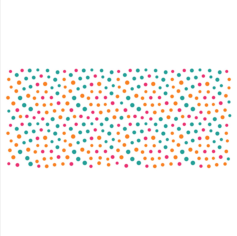 Pinted - Vendita all'ingrosso Decorazione da parete - Bambini e neonati - Multicolor dots bambini0