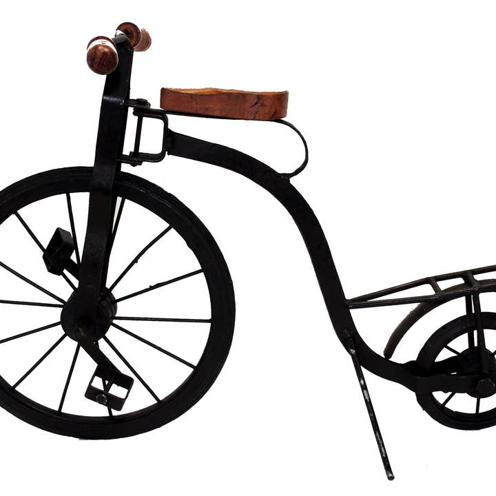 Spectrum Home Fashions, Inc. - Wholesale Decorative Tabletop Object - Minitiature Replica Penny Farthing Bike