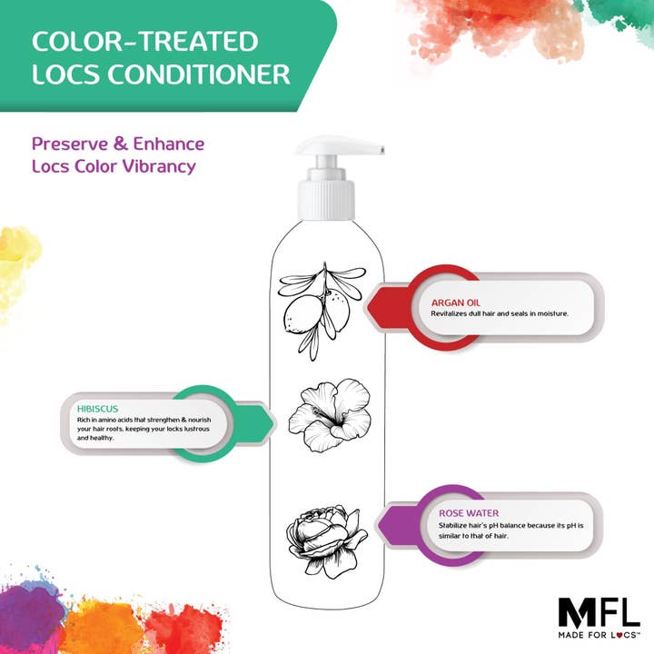 Made For Locs - Wholesale Hair Conditioner - Locs Color Care Conditioner | 8 oz