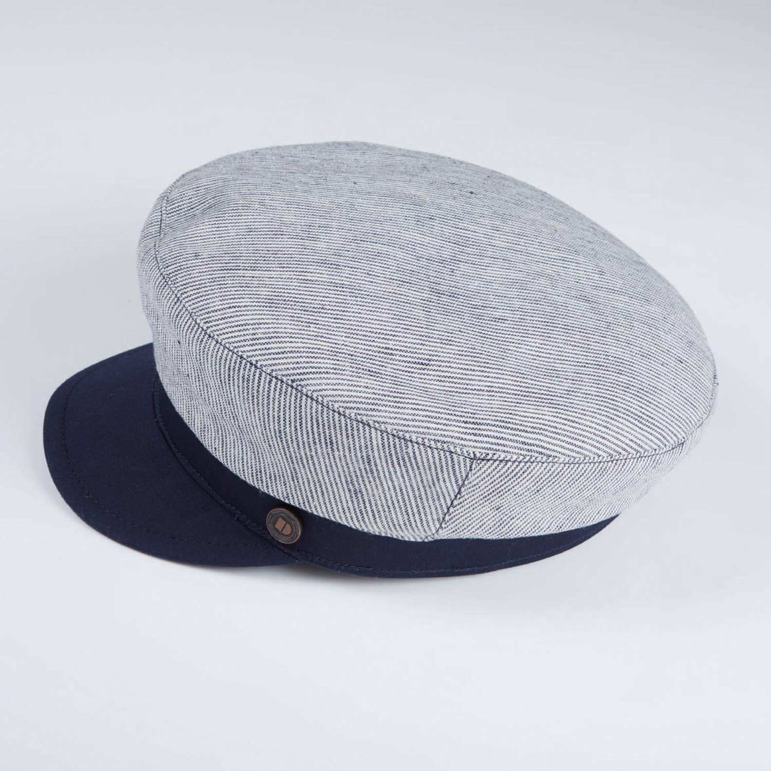 Dasmarca Hats – Engroshandel Newsboy/schoolboy hat - Herre – Finn - Græsk Fiskerkasket, Sømandskasket - Marineblå1