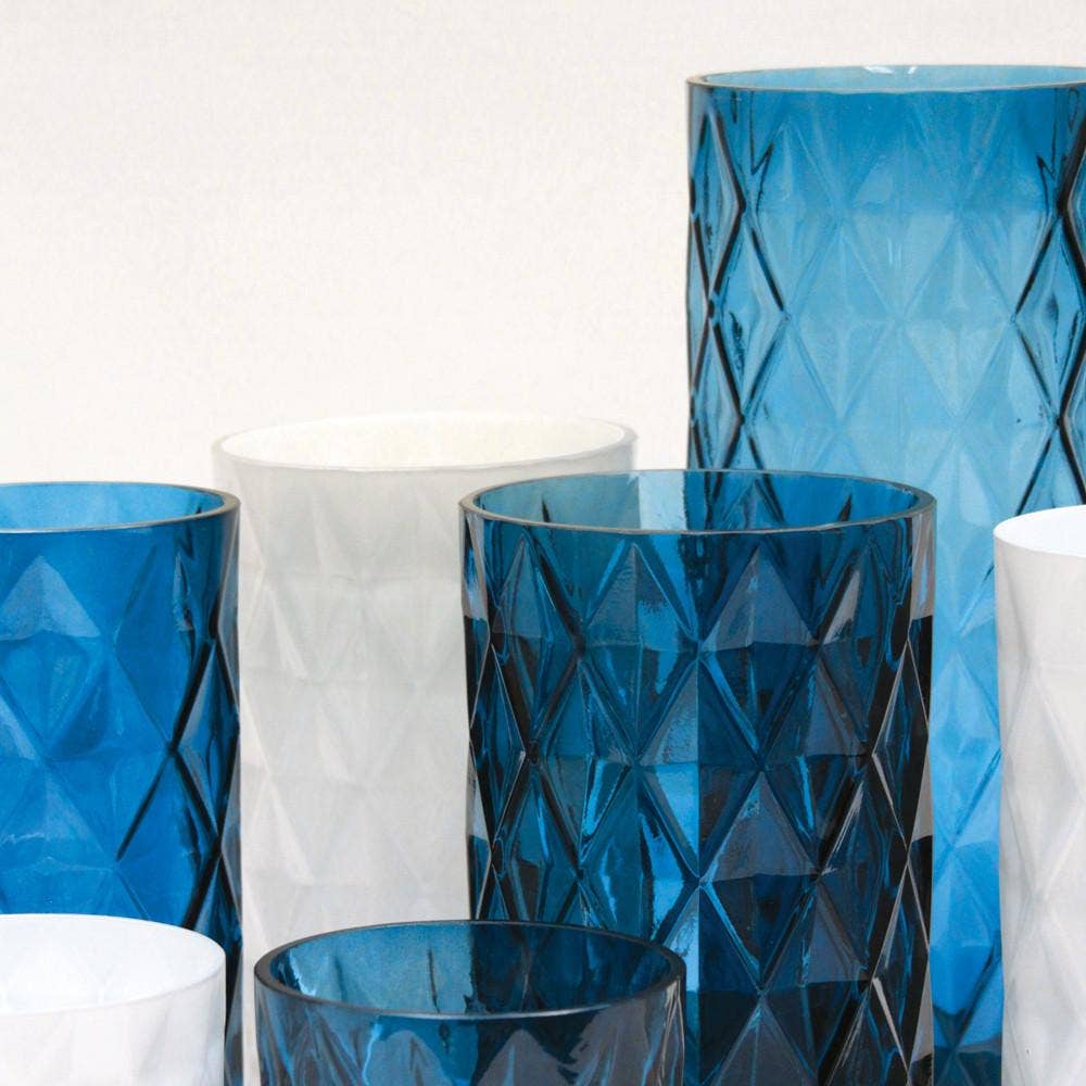 Galore Home - Wholesale Vase - 12" Tall - Diamond Cut Glass Vase2