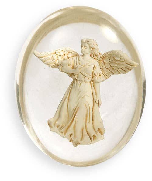 AngelStar - Wholesale Keepsake Coin/Token - Healing Angel Stone 1