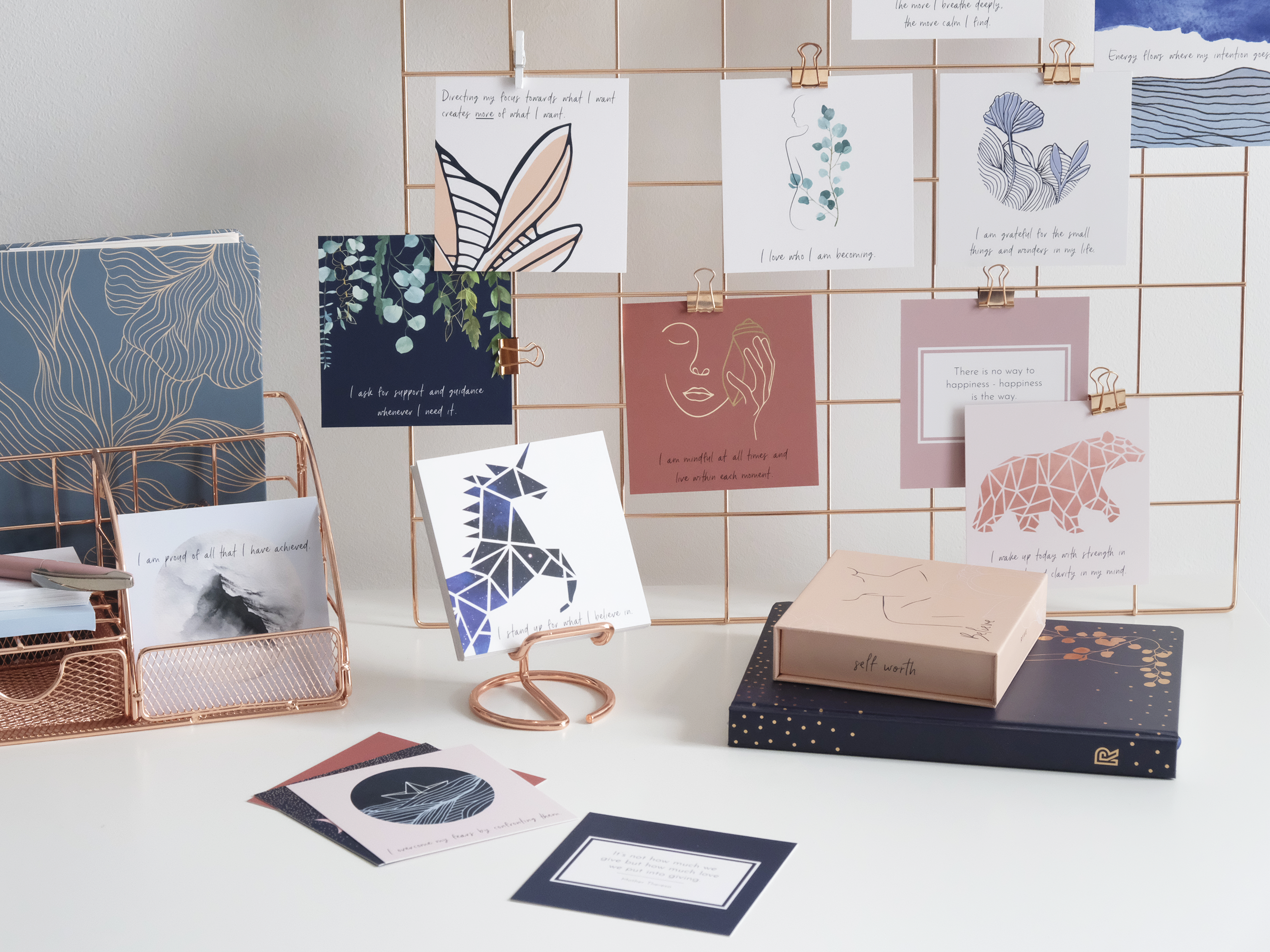 RYVE - Wholesale Tarot Cards - 52 Affirmation Cards - Positive Affirmations Cards for Women6