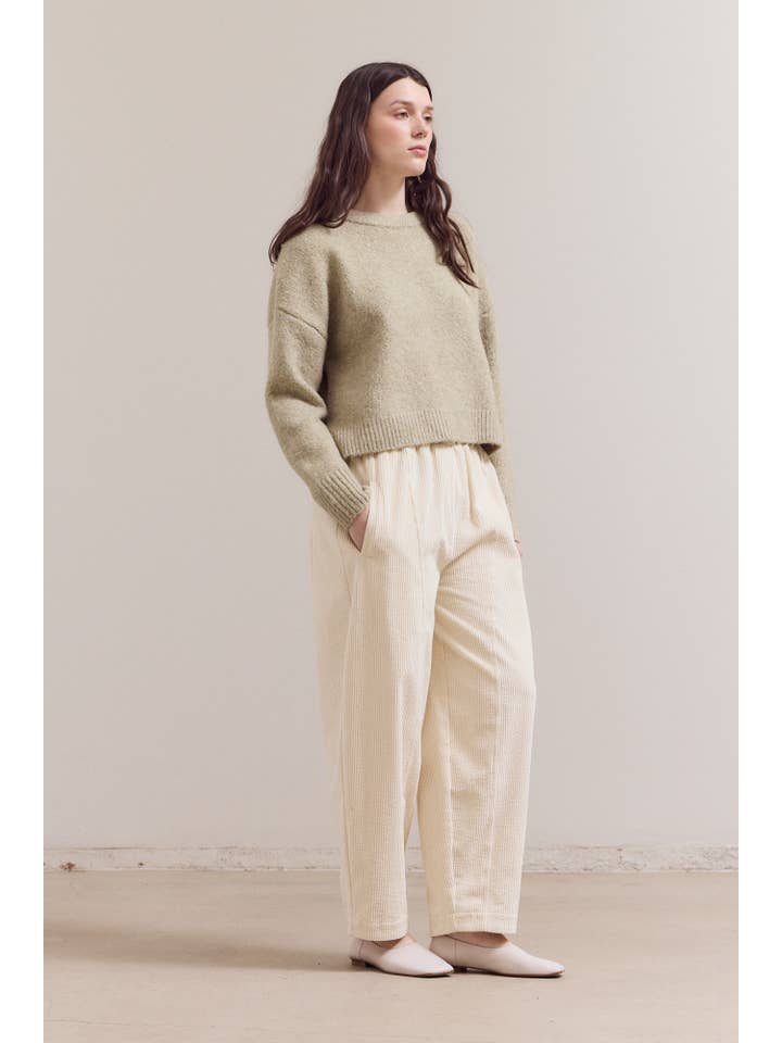 Grade & Gather - Wholesale Knit Top - Women's - 42051 - ROUND NECK CASUAL KNIT TOP3