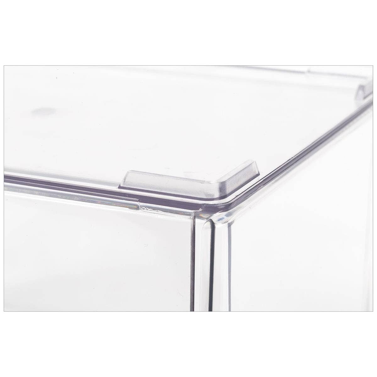 Bodico - Wholesale Drawer Organizer - Bodico Clear Stackable Storage w Drawer, Bathroom Organizers3