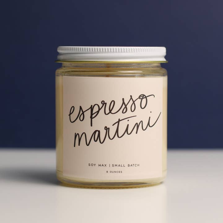 Poured Goods - Wholesale Jar/Filled Candle - Espresso Martini - Candle1