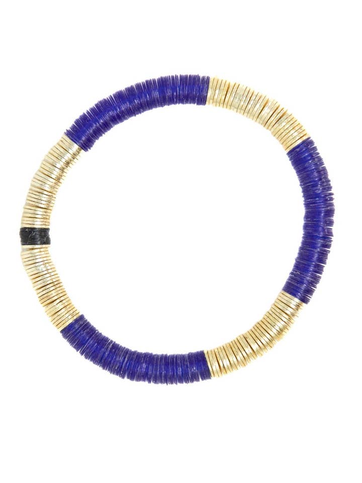 Royal Blue Translucent Vinyl 6mm for wholesale by Allie + Bess