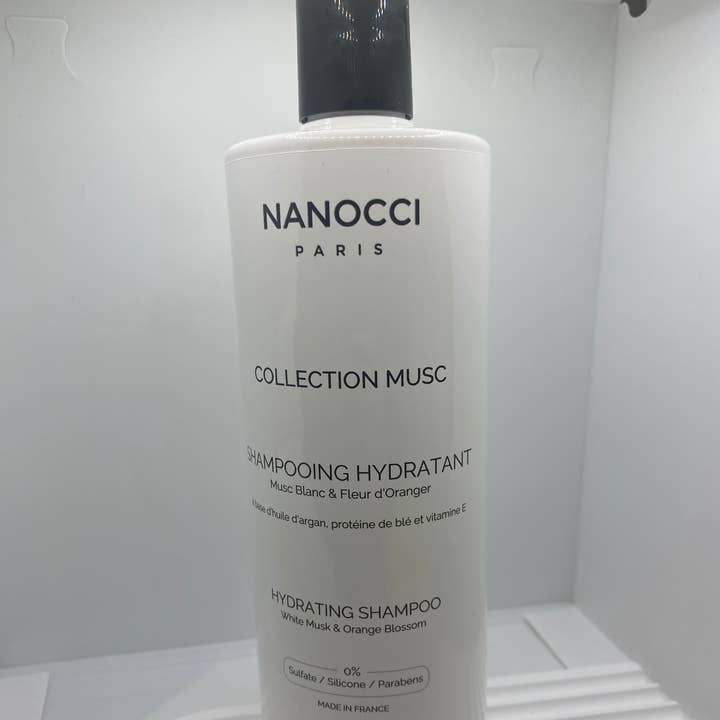 Hydraterende Shampoo - Oranjebloesem & Witte Musk 500ml - MUSC COLLECTIE voor wholesale door NANOCCI