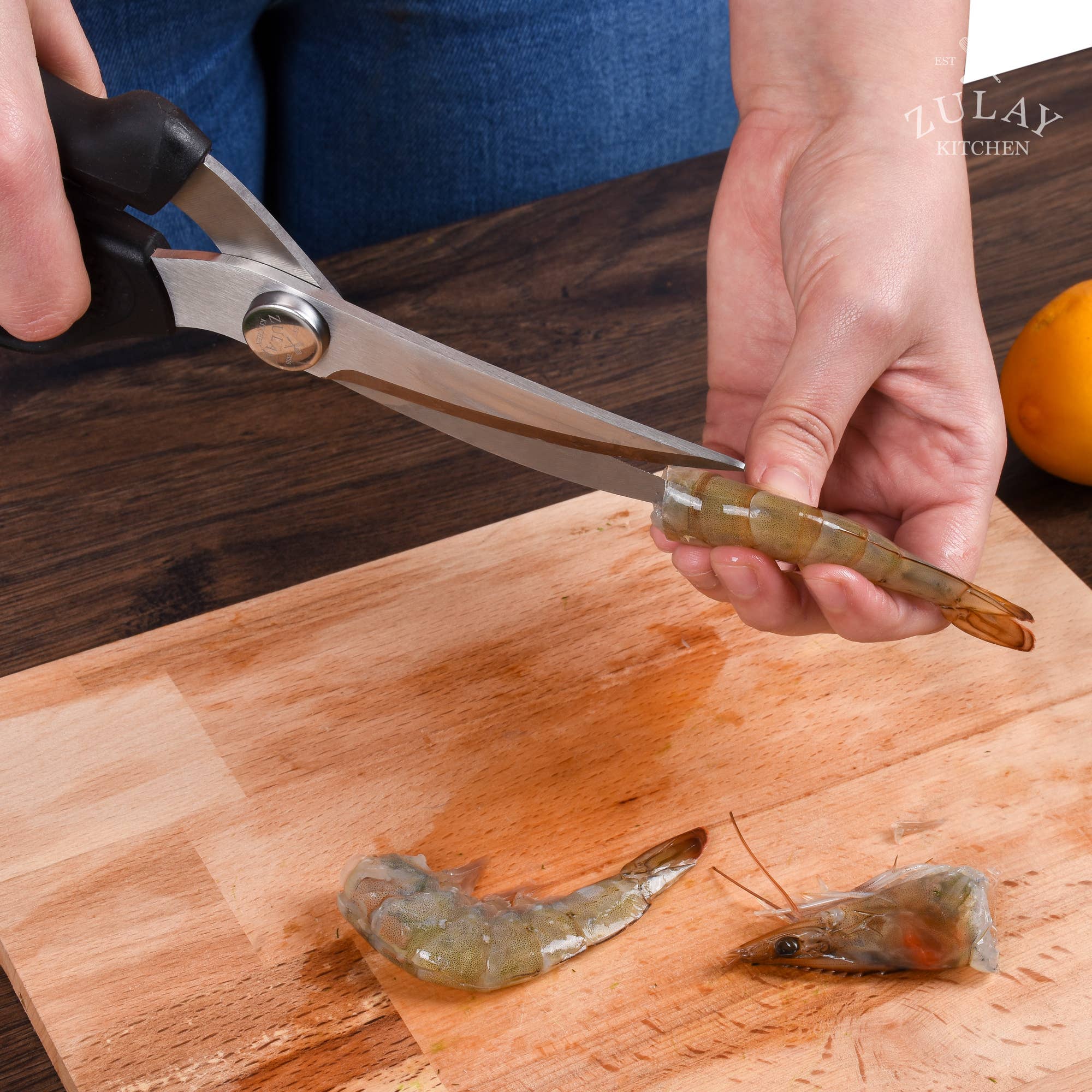 Zulay Kitchen - Venta al por mayor Cuchillo/cúter de cocina - Tijeras de Aves de Corral Premium de Alta Resistencia3