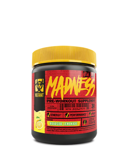Super Nutritions Limited - Wholesale Protein/Superfood Powder - MUTANT MADNESS 225G Pre-Workout 30 servings4