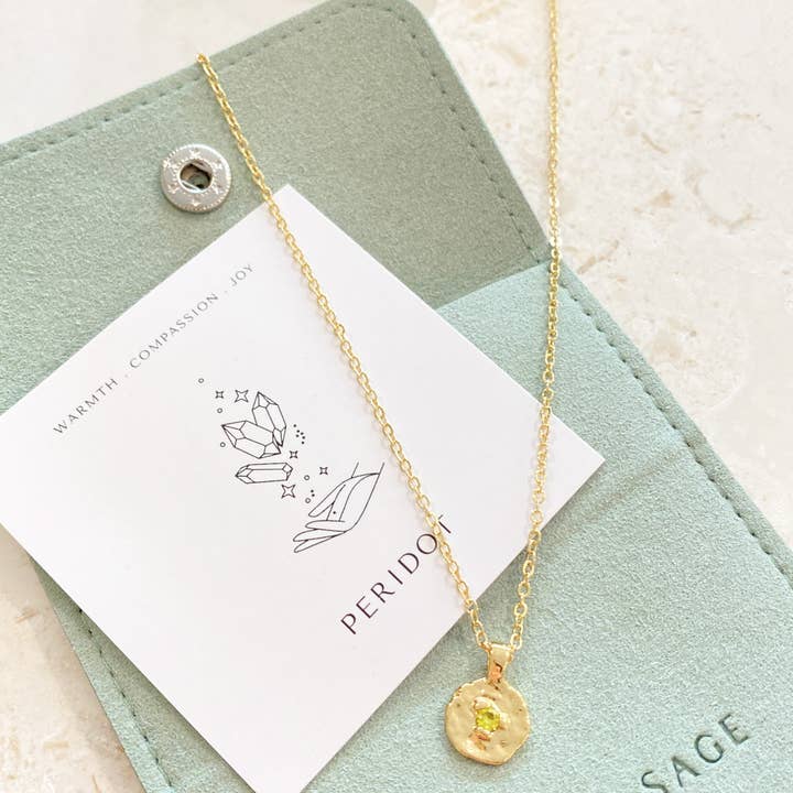 Angels Whisper Accessories - Wholesale Pendant/charm necklace - Birthstone 18K Gold Plated Necklace9