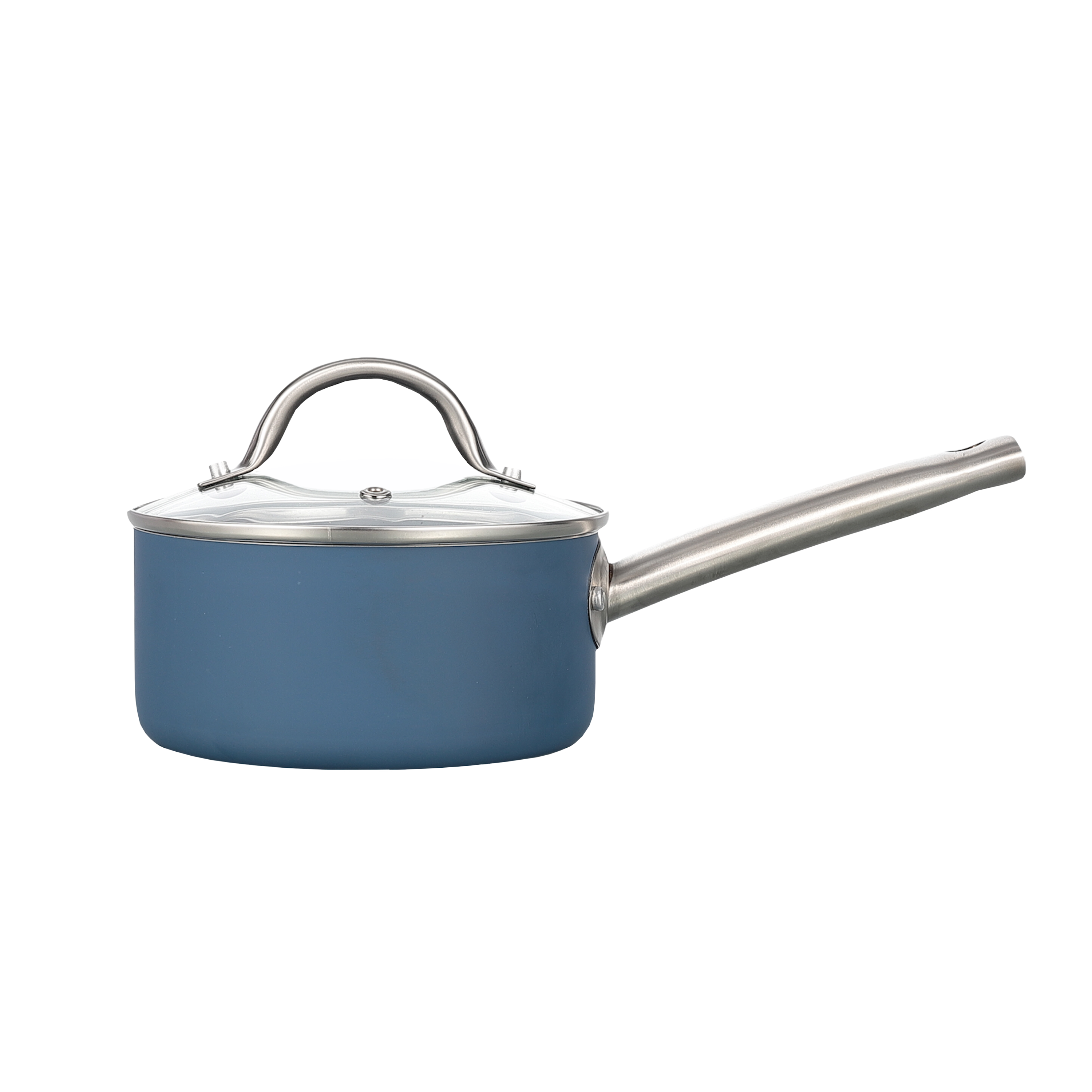 9.5 Pressed Aluminum Fry Pan - Sapphire Non-Stick Induction