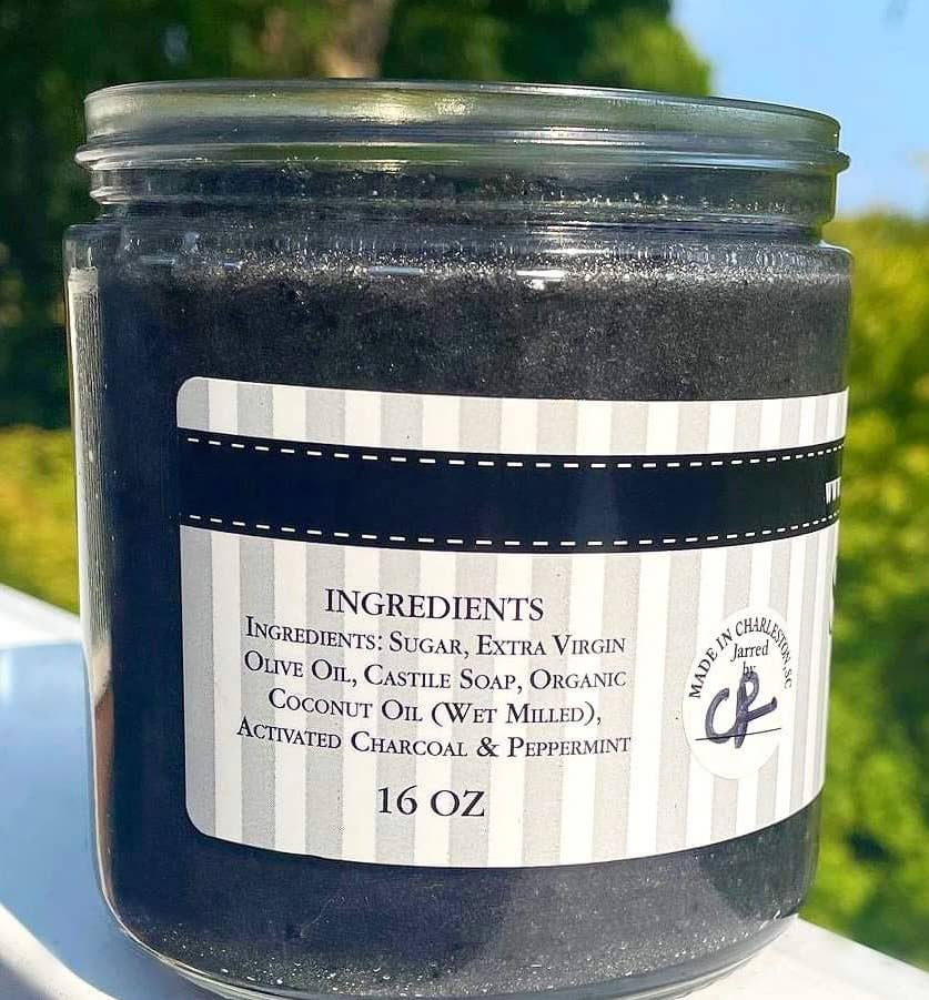 Hunter Brookes - Wholesale Body Scrub/Exfoliant - 16 oz Peppermint Skin Dirt4