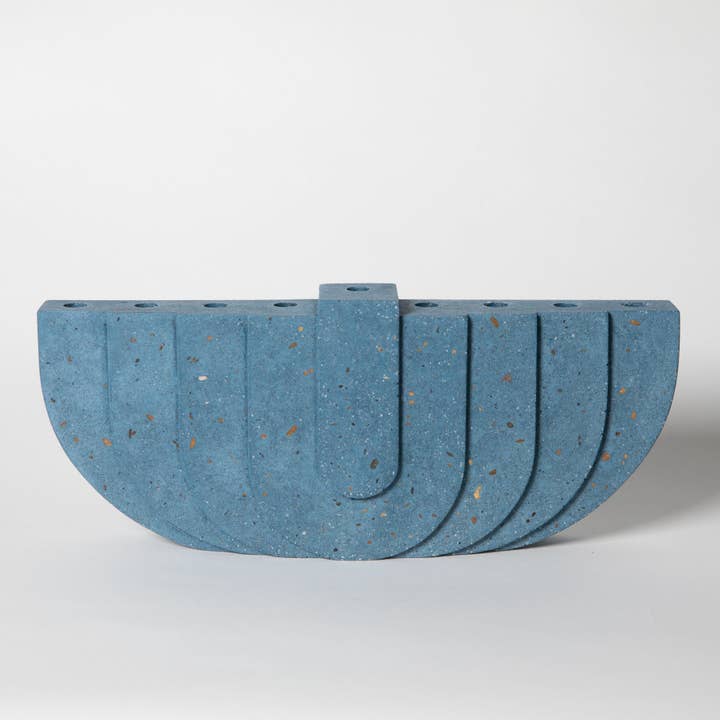 Menorah | Cobalt Terrazzo for wholesale by pretti.cool